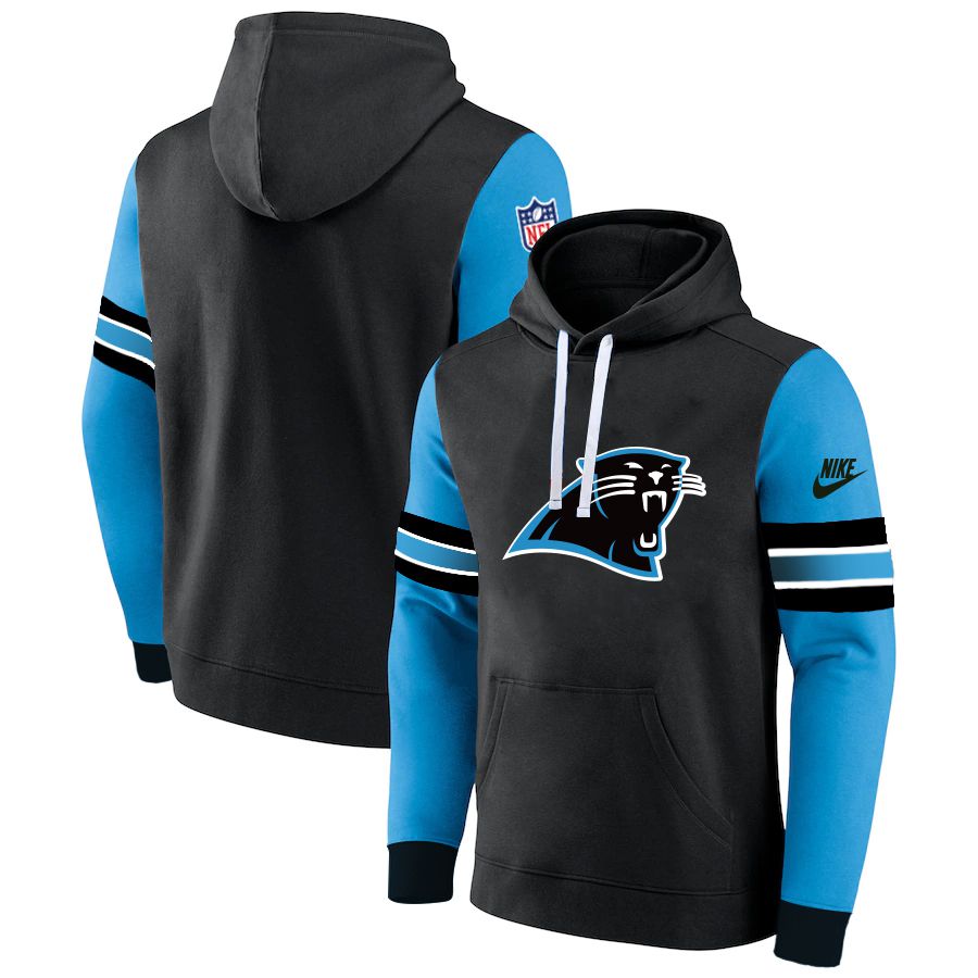 Men 2023 NFL Carolina Panthers black Sweatshirt style 1031